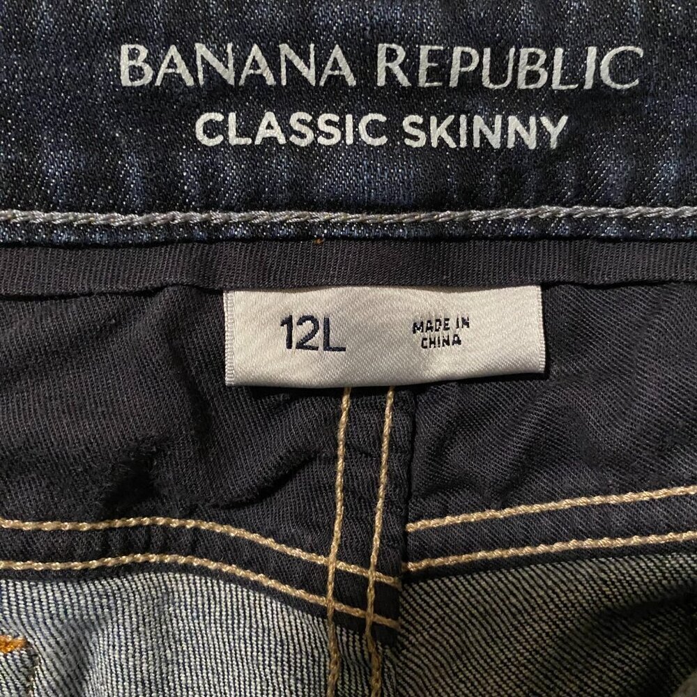 Banana Republic Women's Classic Skinny Jeans Size 12L - Picture 7 of 10